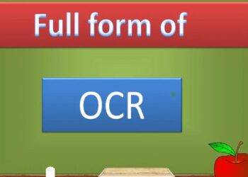 What is Full Form of OCR in Computer Language?